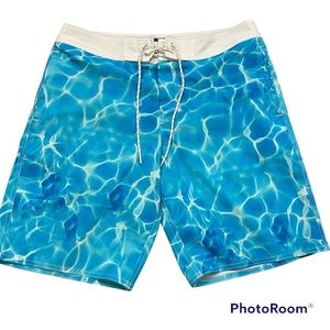 American Eagle Outfitters Boardshorts NWOT Blue Water Medium
